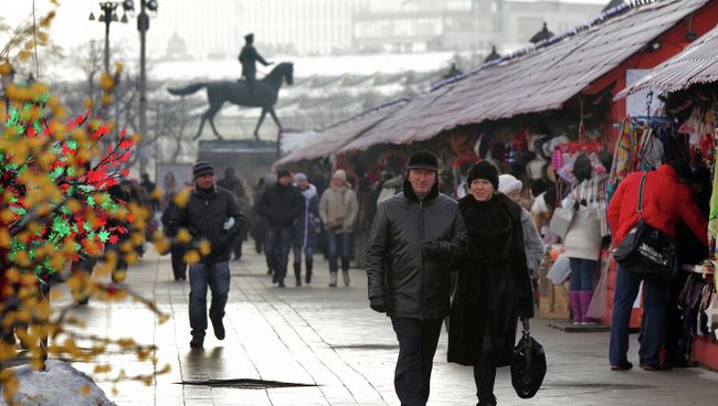 Торговые точки в Москве. Архивное фото