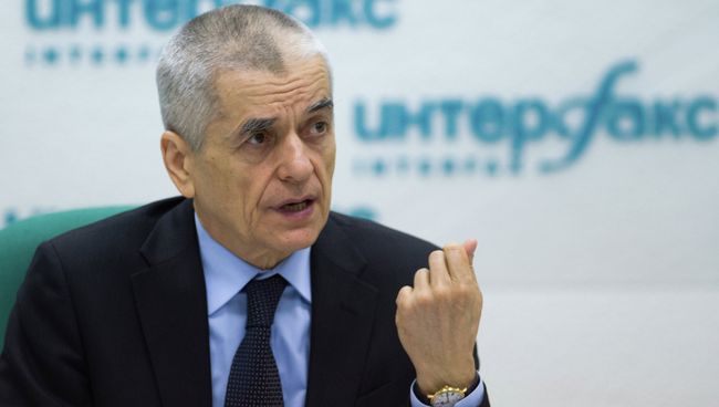 Главный государственный санитарный врач России, руководитель Роспотребнадзора Геннадий Онищенко