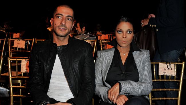 Виссам Аль Мана (Wissam Al Mana) и Джанет Джексон (Janet Jackson) на показе коллекции John Galliano