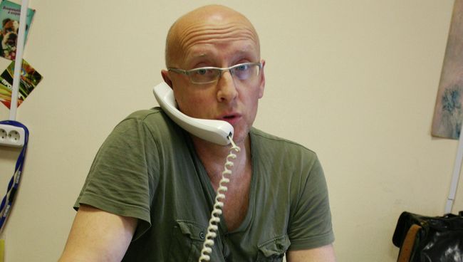 Корреспондент РИА Новости Андрей Летягин