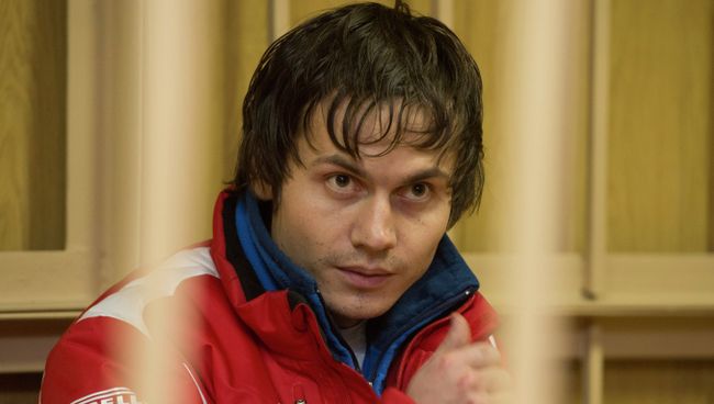 Виновник ДТП на проспекте Вернадского Григорий Сурлье в зале заседаний Никулинского суда Москвы. Архив
