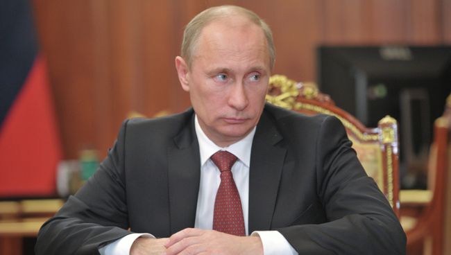 Президент России Владимир Путин. Архивное фото