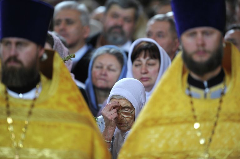 Рождественское богослужение в храме Христа Спасителя Рождественское богослужение в храме Христа Спасителя