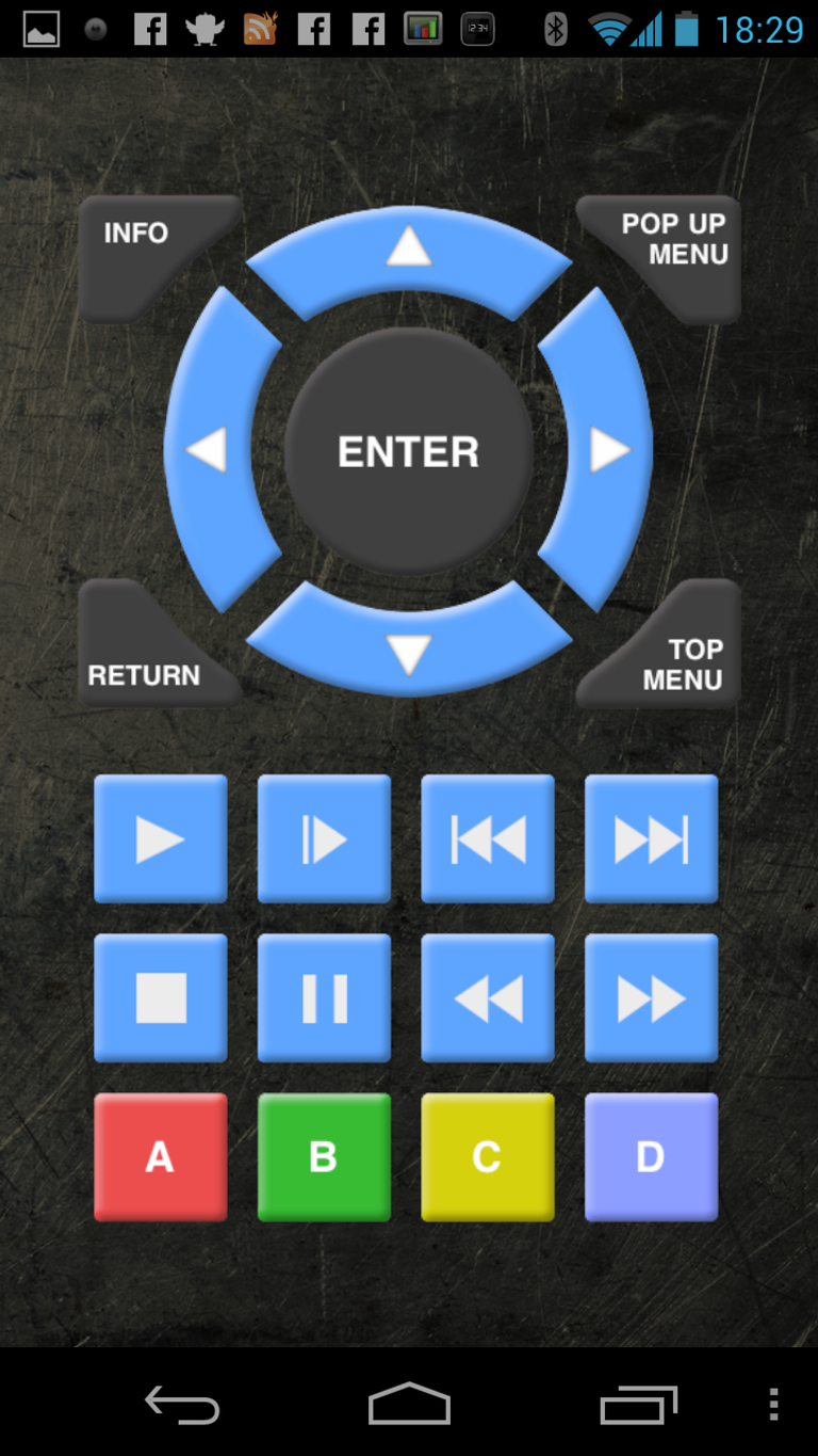 Dune Media Controller на коммуникаторе Dune Media Controller на коммуникаторе