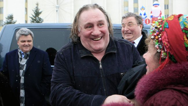 Актер Жерар Депардье посетил Саранск