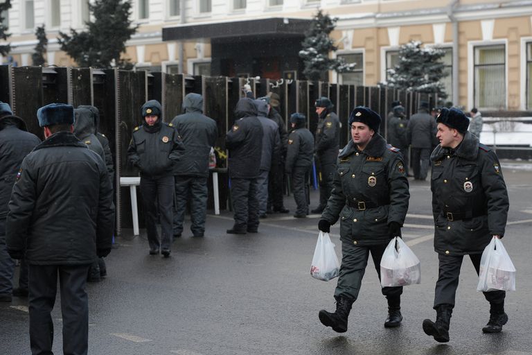 Подготовка к маршу оппозиции Подготовка к маршу оппозиции