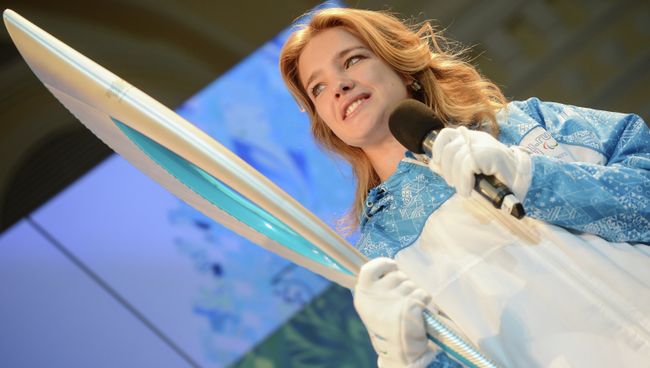 Презентация факела и униформы эстафеты Олимпийского огня Презентация факела и униформы эстафеты Олимпийского огня