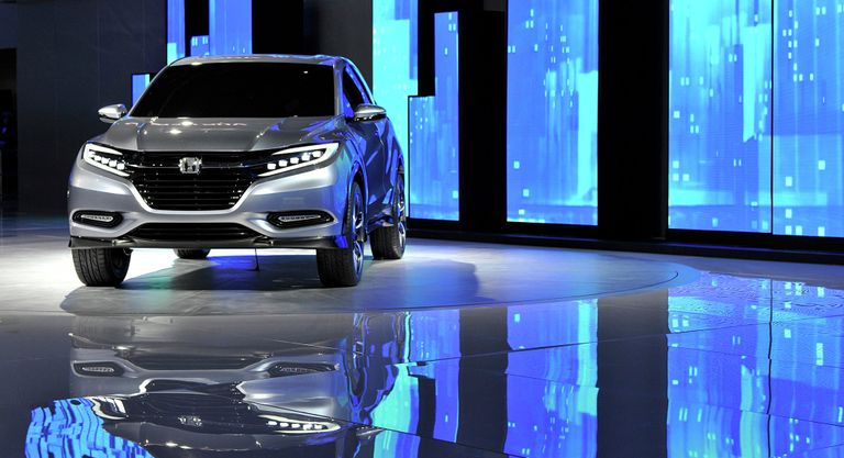 Автомобиль Honda Urban SUV на автосалоне в Детройте, США