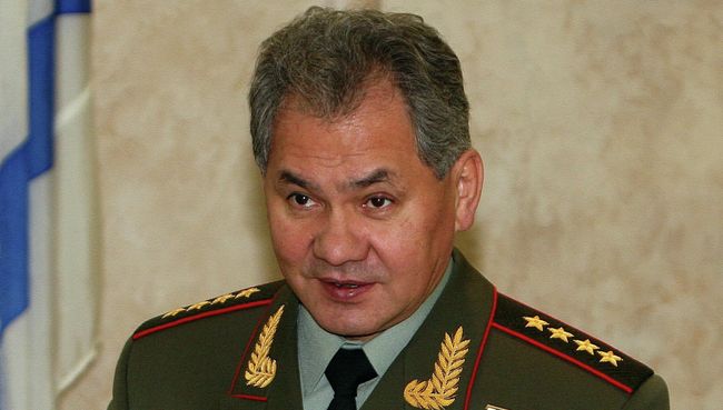 Министр обороны РФ Сергей Шойгу. Архивное фото Министр обороны РФ Сергей Шойгу. Архивное фото