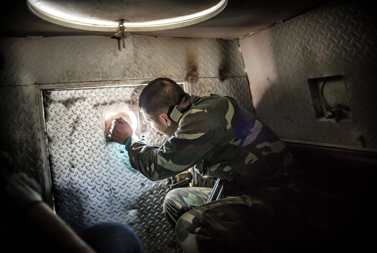 Военнослужащий сирийской армии Военнослужащий сирийской армии