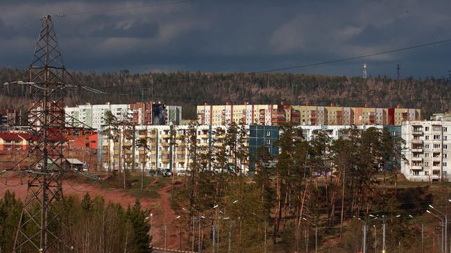 Город Братск. Архивное фото Город Братск. Архивное фото