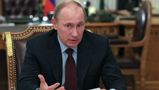 Президент России Владимир Путин. Архив