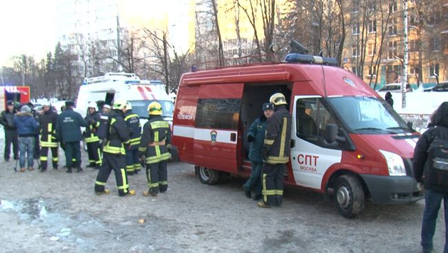 Пожар на юго-западе в Москве. Архив Пожар на юго-западе в Москве. Архив