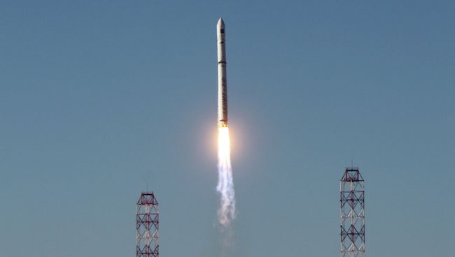 Запуск ракеты-носителя Зенит-3 СЛ БФ. Архив