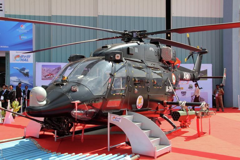 Новый индийский боевой вертолет HAL Rudra Новый индийский боевой вертолет HAL Rudra