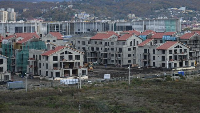 Строительство Олимпийских объектов в Имеретинской долине в Сочи Строительство Олимпийских объектов в Имеретинской долине в Сочи