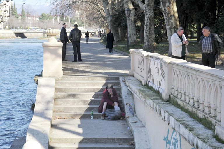 Набережная реки Сочи, где снимались сцены из кинофильма Бриллиантовая рука Набережная реки Сочи, где снимались сцены из кинофильма Бриллиантовая рука