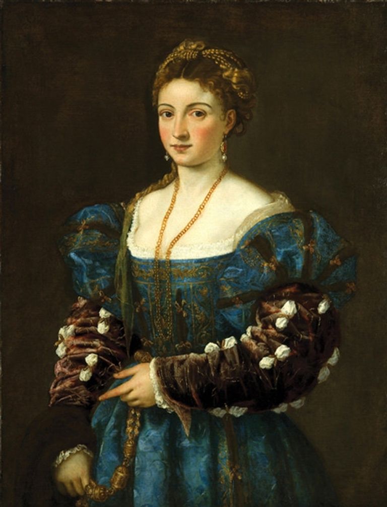 Тициан Вечеллио. Красавица. 1536 Тициан Вечеллио. Красавица. 1536