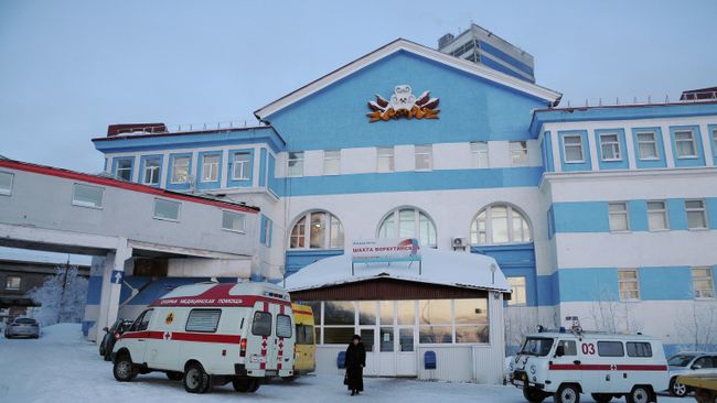 Взрыв метана на шахте Воркутинская в Коми