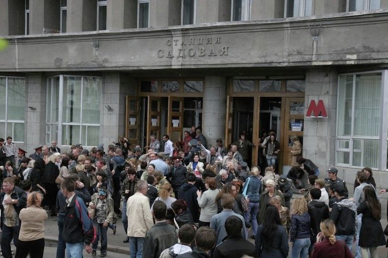 Кадр из фильма Антона Мегердичева Метро