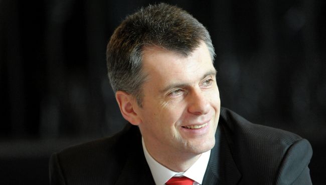 Бизнесмен и политик Михаил Прохоров. Архив