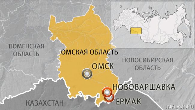 Дорога Нововаршавка — Ермак в Омской области Дорога Нововаршавка — Ермак в Омской области