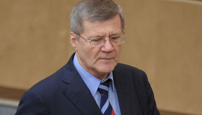 Генеральный прокурор РФ Юрий Чайка
