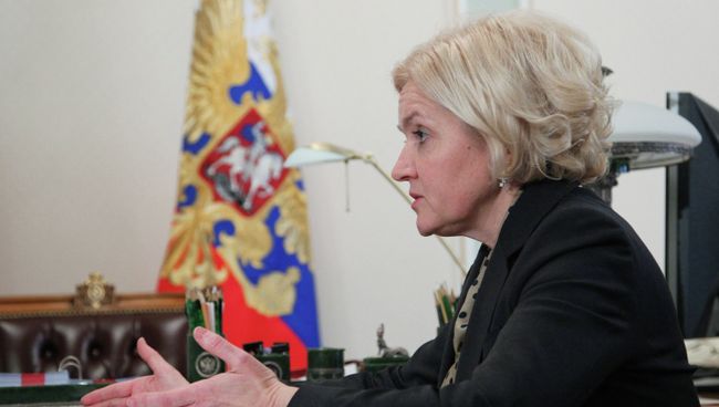 Заместитель председателя правительства РФ Ольга Голодец