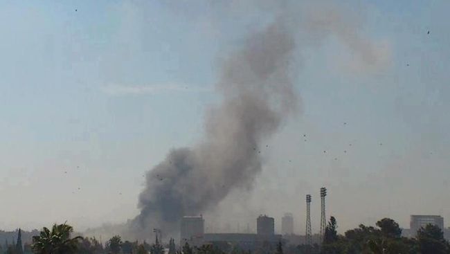 Рядом с посольством России в Дамаске прогремел взырв