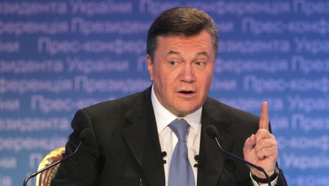 Президент Украины Виктор Янукович