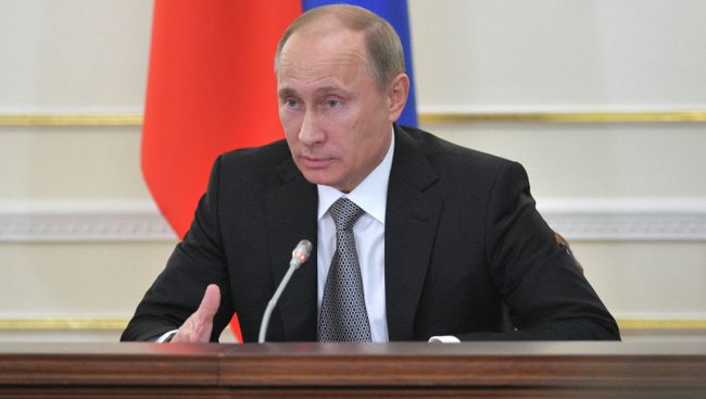 В.Путин на заседании по нацпроектам в демографической политике В.Путин на заседании по нацпроектам в демографической политике