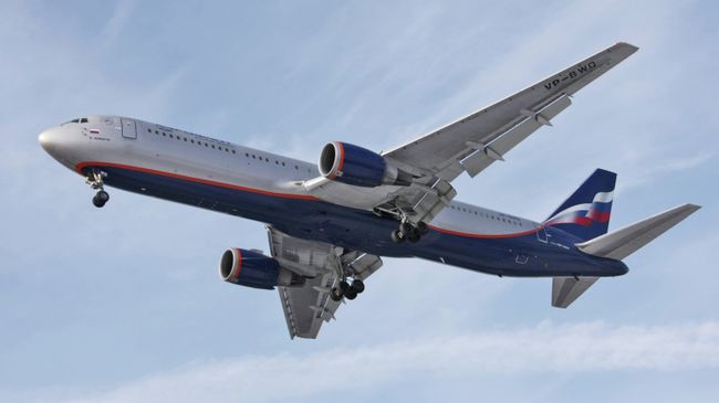 Самолет Boeing-767 авиакомпании Аэрофлот-Российские авиалинии Самолет Boeing-767 авиакомпании Аэрофлот-Российские авиалинии