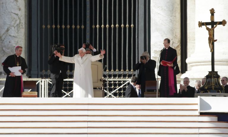 Последняя всеобщая аудиенция Папы Римского Бенедикта XVI Последняя всеобщая аудиенция Папы Римского Бенедикта XVI