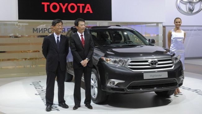 Toyota Highlander. Архивное фото