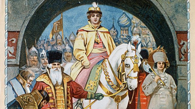 Въезд царя Михаила Федоровича в Москву 2 мая 1613 года Въезд царя Михаила Федоровича в Москву 2 мая 1613 года