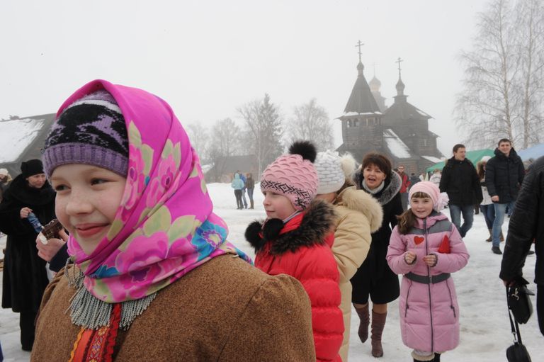 Празднование Масленицы в Суздале Празднование Масленицы в Суздале