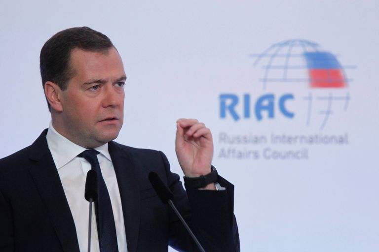 Председатель правительства РФ Дмитрий Медведев на конференции Россия-Европейский союз: возможности партнерства Председатель правительства РФ Дмитрий Медведев на конференции Россия-Европейский союз: возможности партнерства