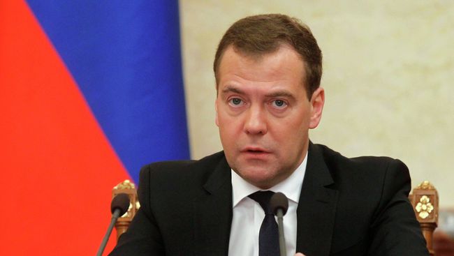 Председатель правительства РФ Дмитрий Медведев