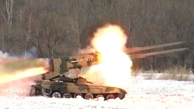 Военные уничтожили противника, впервые применив Буратино во время боя Военные уничтожили противника, впервые применив Буратино во время боя