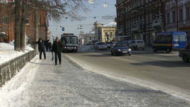 Тротуары в Томске Тротуары в Томске