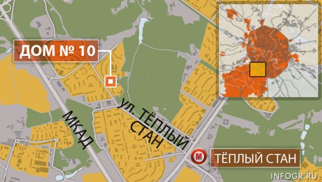 Дом 10 по улице Теплый стан Дом 10 по улице Теплый стан