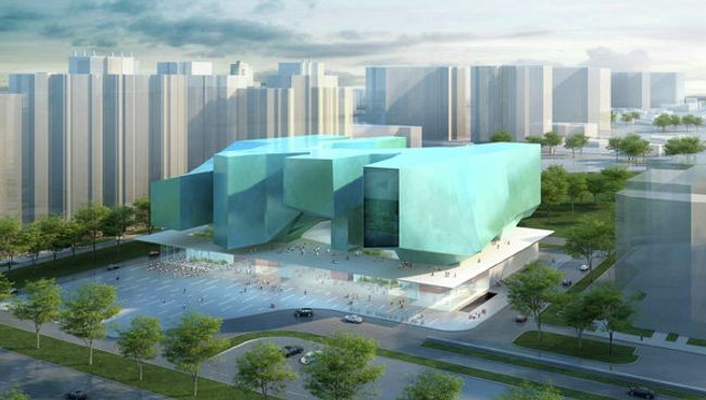 Проект компании Massimiliano Fuksas Architettо и российской мастерской SPEECH