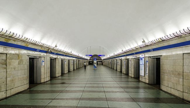 Петербургский метрополитен. Архивное фото