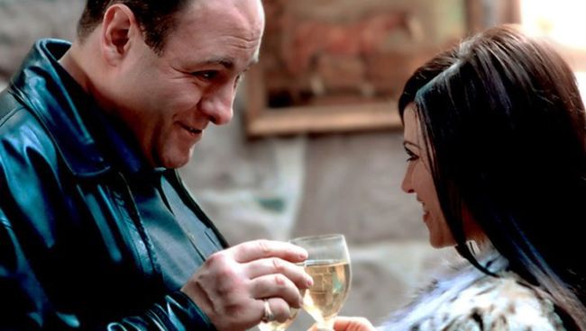 Кадр из сериала Клан Сопрано Кадр из сериала Клан Сопрано