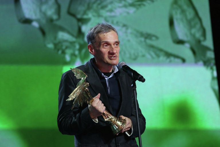 Сценарист Юрий Арабов, получивший премию Ника за сценарий к фильмам Фауст и Орда Сценарист Юрий Арабов, получивший премию Ника за сценарий к фильмам Фауст и Орда