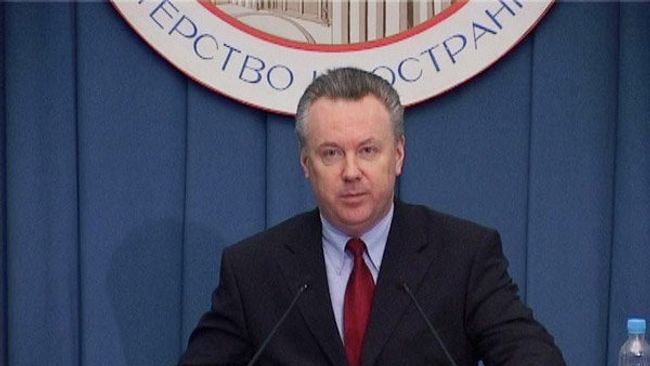 Официальный представитель МИД России Александр Лукашевич