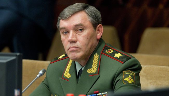 Начальник Генерального штаба Вооруженных Сил РФ, первый заместитель министра обороны РФ Валерий Герасимов. Архивное фото Начальник Генерального штаба Вооруженных Сил РФ, первый заместитель министра обороны РФ Валерий Герасимов. Архивное фото