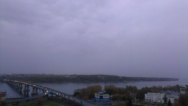 Мост через Волгу в Костроме