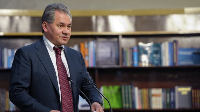 Президент Русского географического общества Сергей Шойгу