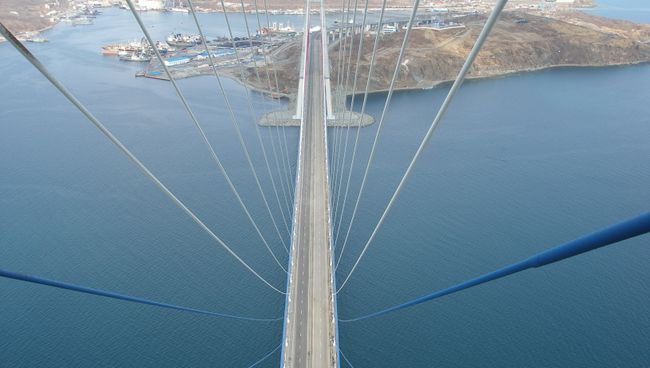 Мост на остров Русский во Владивостоке Мост на остров Русский во Владивостоке